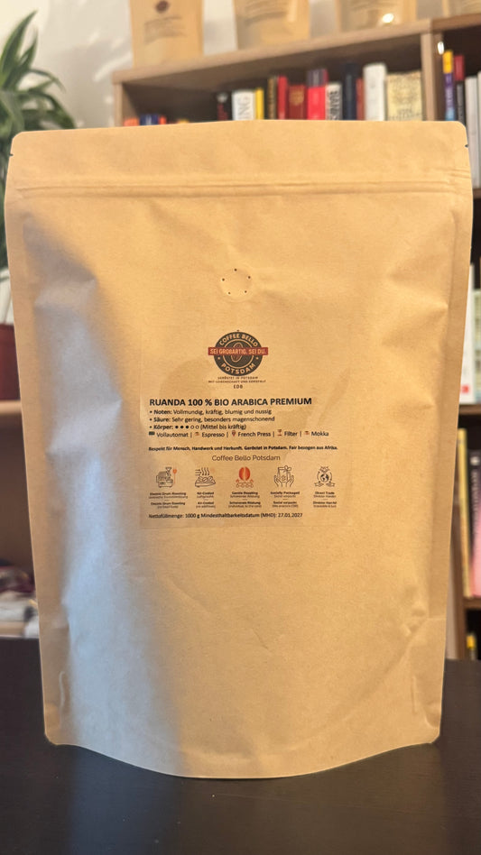 Ruanda 100% Arabica Coffee 1KG