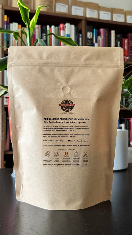 Bio Robusta aus Uganda 1000g