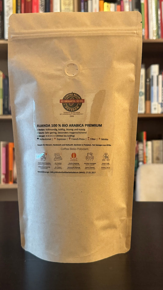 Ruanda 100% Arabica Premium 500G