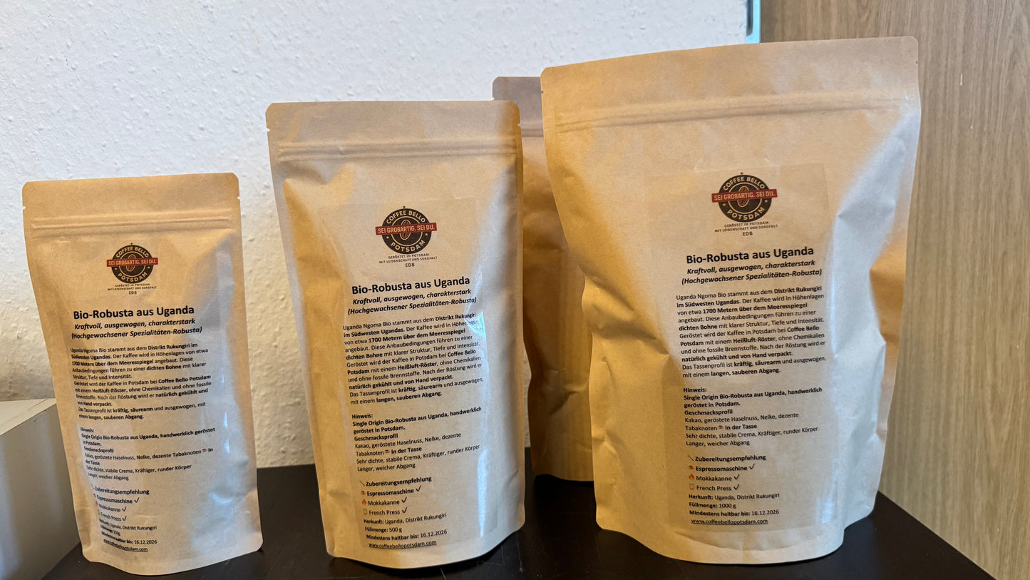 Bio-Robusta aus Uganda